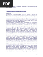 Proceso Contencioso Administrativo