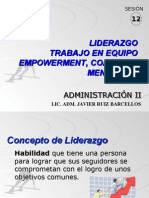 Sesion 12 Liderazgo Empowerment Coaching y Mentoring