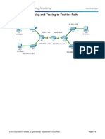 8.3.2.6 Packet Tracer - Pinging and Tracing To Test The Path Instructions