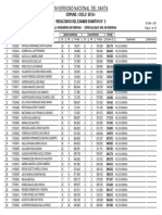 Resultados Generales Por Escuela