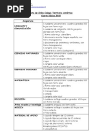 Lista Escuela Territorio Antártico Cuarto Basico 2015