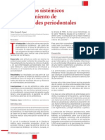 Antibioticos Sistemicos en El TX de Enf. Periodontales