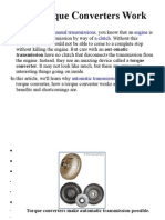 How Torque Converters Work