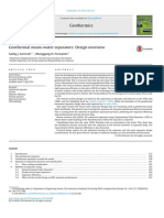 Geothermal Steam-Water Separators - Design Overview