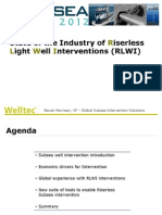 Subsea Asia Riserless Light Well Interventions