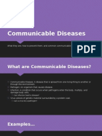 Communicable Diseases