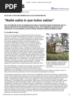 "Nadie Sabía Lo Que Todos Sabían" PDF