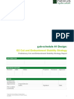 G2 Cut and Embankment Strategy Report - 20141202 - v1