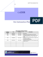 Test Automation Plan - CaBIG-1