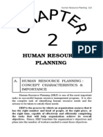 Human Resource Planning 