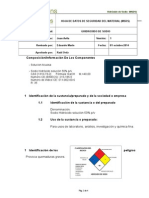 MSDS Hidroxido de Sodio