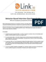 Link Behavior Interview Questions