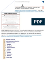 (Studyplan) Combined Defense Services CDS - Booklist, Strategy, Free Study Material, Previous Papers, Cutoffs, Physical Medical - Mrunal PDF