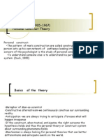 George Kelly Personal Construct Theory