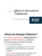 Design Patterns in The Android Framework