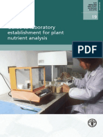 Guide To Laboratory Establishment For Plant Nutrient Analysis