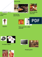 Product and Service Classification System