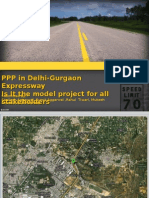 Case Study - PPP in Del-Gurgaon Expressway