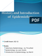 History of Epidemiology