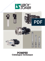 Catalogue Pompes Leroy Somer