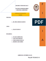 Informe Tecnico de Elaboracion de Galletas Saladas