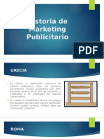 Historia de Marketing Publicitario