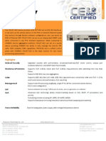 Raisecom Datasheet - iTN167 - USA 2.0 Certified