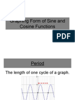 Graphing Form of Sine and Cosine Functions