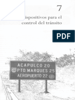 Ingeniería de Tránsito - Capítulo 7, Dispositivos para El Control Del Tránsito