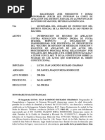 Recurso de Apelacion Contra Auto No. 298-2014 Del Juzgado de Instruccion