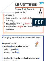 Simple Past Tense