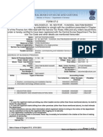 Datum Service Tax Issue Letter