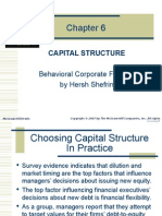 Corporate Behavioural Finance Chap06