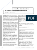 Boehler Et Al 2006 An Investigation of Medical Student Reactions To Feedback A Randomized Controlled Trial