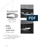 Sports Boat, Build A Sleek