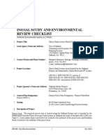 Initial Study and Environmental Review Checklist