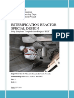 Esterification Reactor Special Design