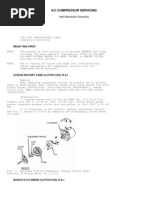 Ac Compressor Servicing