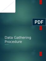 (Report) Data Gathering Procedure (Group II)