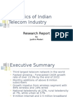 Dynamics of Indian Telecom Industry 2009 v8