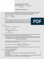 Exame F.Q. 2007 1 Fase - Resolução