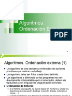 Algoritmos Ordenacion Externa