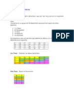 Estadistica Basica Datos Agrupados y No Agrupados