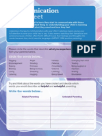 Parenting Worksheets 2