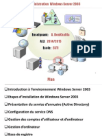 Administration Windows Server 2003