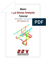 Basic Pipe Stress Analysis Tutorial 