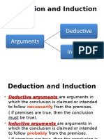 Deduction and Induction