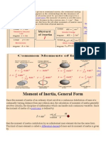 Moment of Inertia