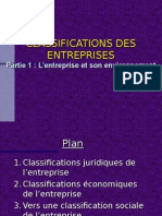 Classifications Des Entreprises