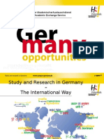 Why To Study in Germany